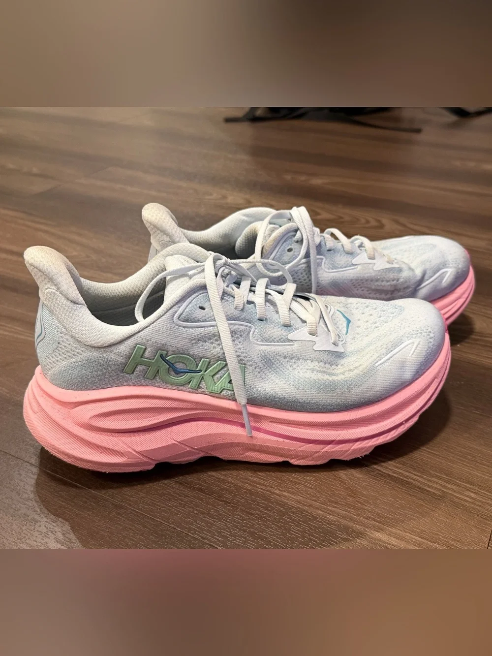 Hoka breathable mesh